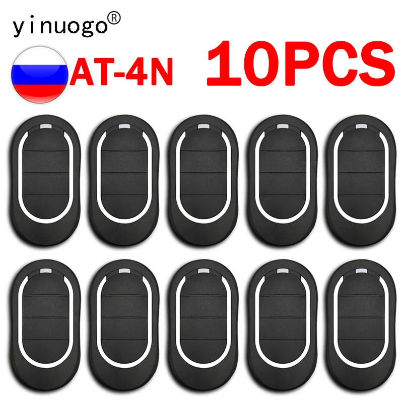 

10PCS ALUTECH AT-4N Remote Control for Gate and Barrier Garage Door Opener 433.92MHz Rolling Code Keychain for Barrier
