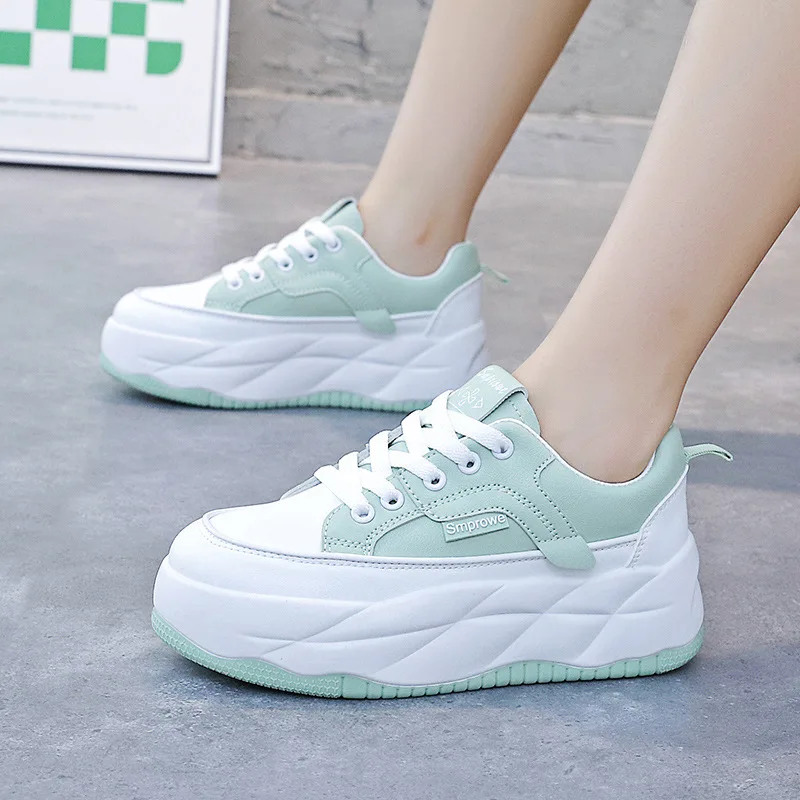 Women's 3-5cm height increase breathable sneakers women's thick-soled leather shoes 2023 summer new casual white shoes
Women's 3-5cm height increase breathable sneakers women's thick-soled leather shoes 2023 summer new casual white shoes