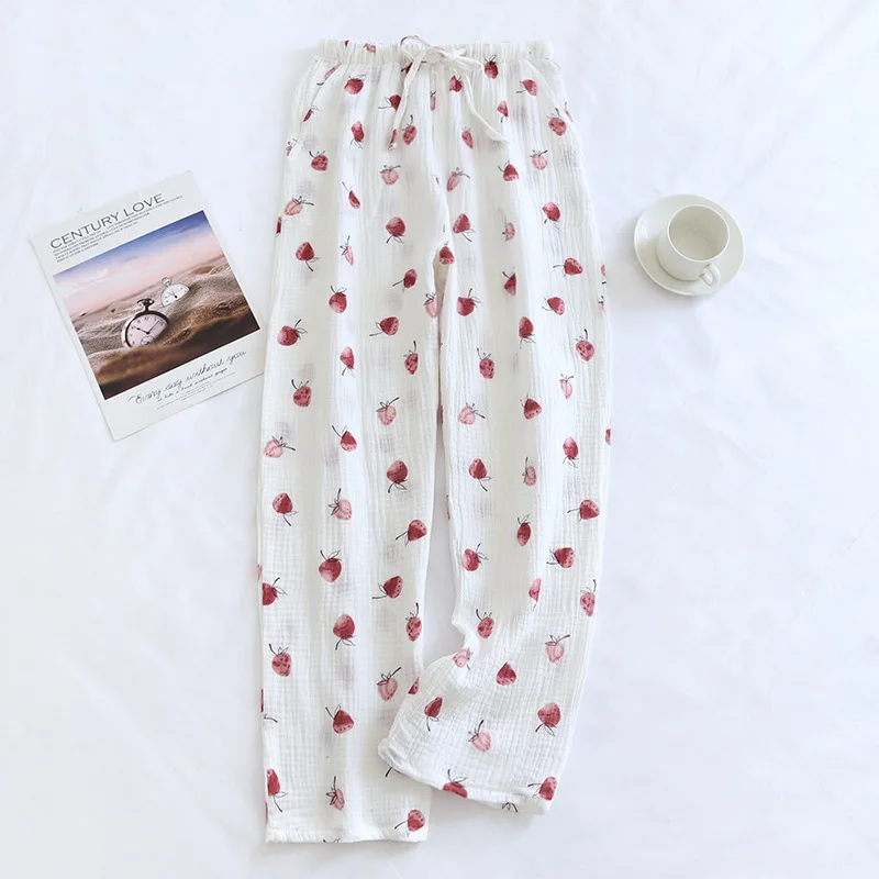 2022 New Prints Cotton Loose Ladies Pajama Pants Pyjama Trousers Women Sleep Bottoms Lounge Wear Home Pants Spring Summer
2022 New Prints Cotton Loose Ladies Pajama Pants Pyjama Trousers Women Sleep Bottoms Lounge Wear Home Pants Spring Summer