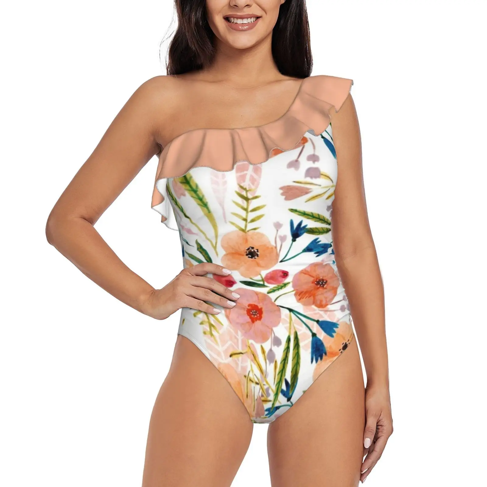 Floral Dance One Shoulder Ruffle Swimsuits Bodysuit One Piece Swimwear Women New Female Beach Swimsuit Rbstaycay Floral Flowers
Floral Dance One Shoulder Ruffle Swimsuits Bodysuit One Piece Swimwear Women New Female Beach Swimsuit Rbstaycay Floral Flowers