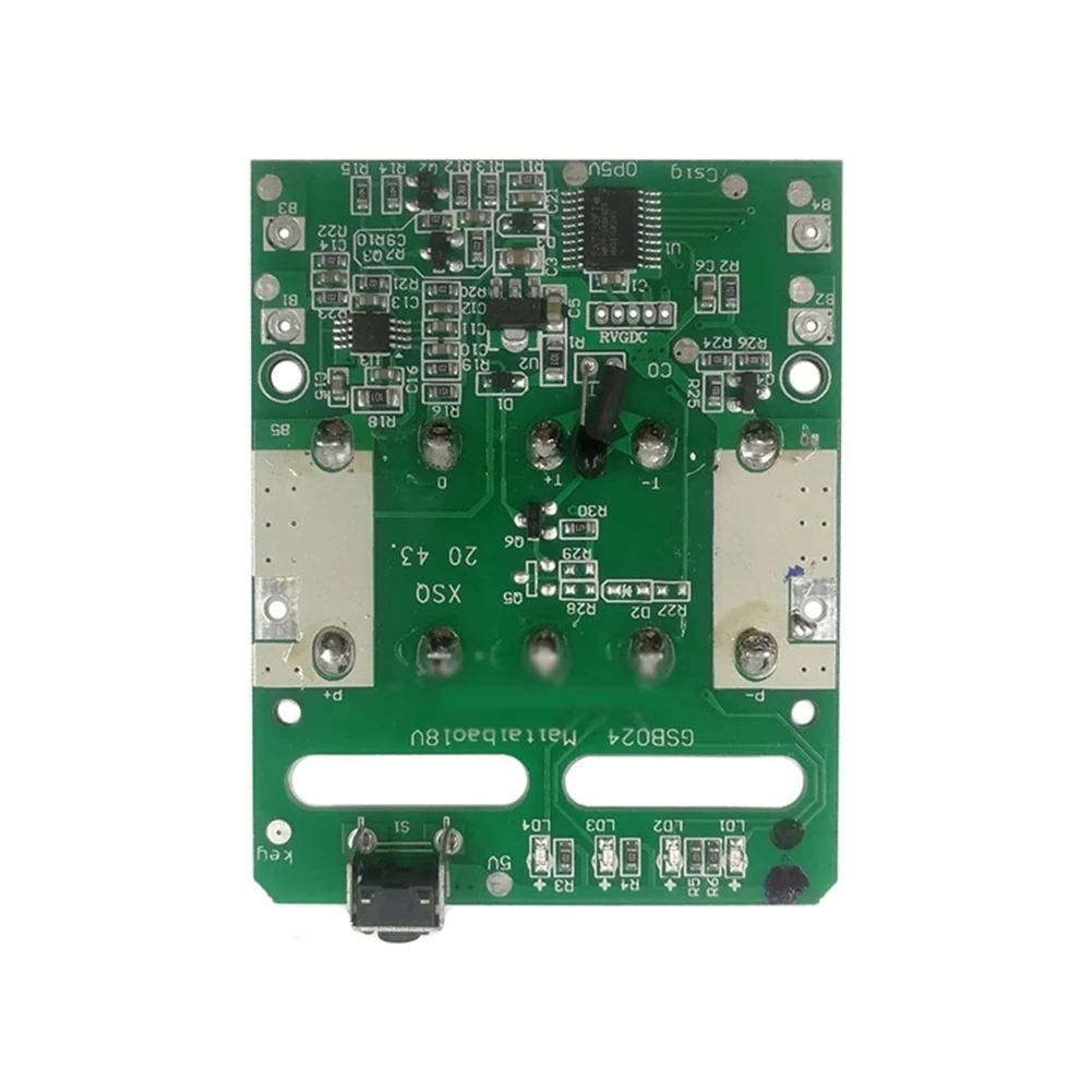 1Pc Circuit PCB Board Electric Charging Protection Board For Repairing Battery For Metabo 18V Lithium Battery Rack Power Tool
1Pc Circuit PCB Board Electric Charging Protection Board For Repairing Battery For Metabo 18V Lithium Battery Rack Power Tool