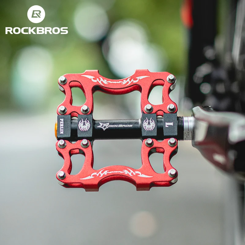 ROCKBROS Cycling Pedals MTB Road Hollow-carved Design Bicycle Pedal CNC 2 Peilin Aluminum Alloy Bicycle Pedals Parts Accessories
ROCKBROS Cycling Pedals MTB Road Hollow-carved Design Bicycle Pedal CNC 2 Peilin Aluminum Alloy Bicycle Pedals Parts Accessories