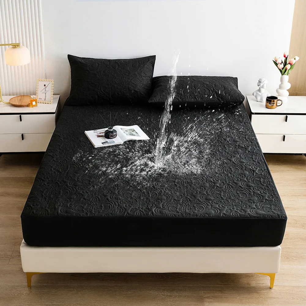 Waterproof Mattress Protective Cover with Cotton Quilted Fitted Sheet Soft and Breathable Mattress Urinary Protection Cover
Waterproof Mattress Protective Cover with Cotton Quilted Fitted Sheet Soft and Breathable Mattress Urinary Protection Cover