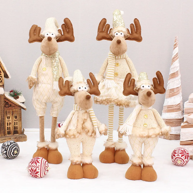 Merry Christmas Ornaments DIY Xmas Gift Elk Decorations Stretchable Snowman Xmas 2023 New Year Gifts Home Noel Natal Navidad
Merry Christmas Ornaments DIY Xmas Gift Elk Decorations Stretchable Snowman Xmas 2023 New Year Gifts Home Noel Natal Navidad