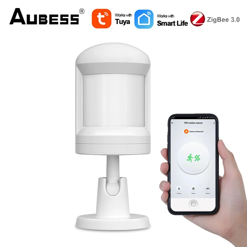Датчик движения Tuya Zigbee, инфракрасный датчик движения для умного дома, с дистанционным управлением через приложение
Датчик движения Tuya Zigbee, инфракрасный датчик движения для умного дома, с дистанционным управлением через приложение