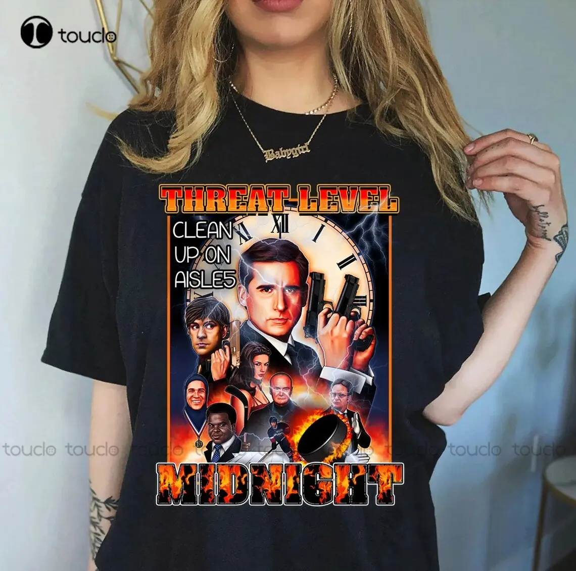 Офисная рубашка с уровнем опасности, футболка с изображением полуночного Майкла Скотта, подростковая, унисекс, цифровая печать, строительный подарок
Офисная рубашка с уровнем опасности, футболка с изображением полуночного Майкла Скотта, подростковая, унисекс, цифровая печать, строительный подарок