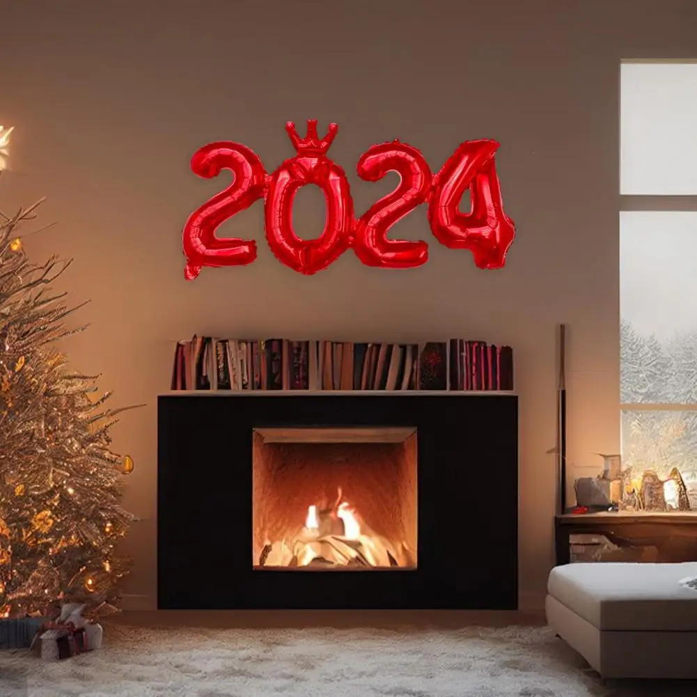 2024 Number Balloon 2024 Bright Color Anti-explosion Number Balloon Versatile New Year Party Ornament for Decoration Party Photo
2024 Number Balloon 2024 Bright Color Anti-explosion Number Balloon Versatile New Year Party Ornament for Decoration Party Photo