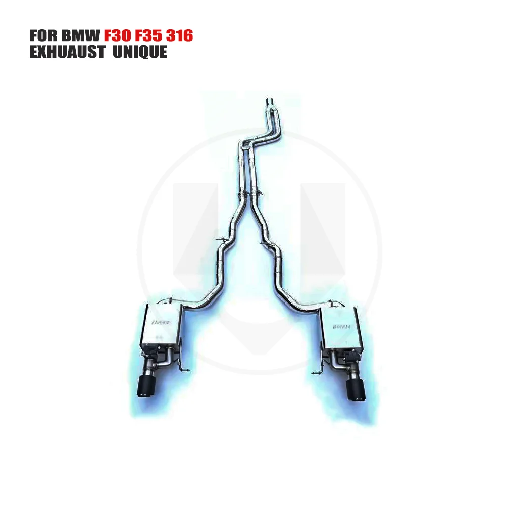 UNIQUE Stainless Steel Exhaust System Performance Catback for BMW F10 F30 520 Catless Downpipe With Heat Shield
UNIQUE Stainless Steel Exhaust System Performance Catback for BMW F10 F30 520 Catless Downpipe With Heat Shield