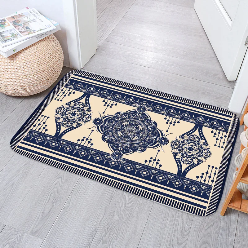 Boho Persian Rug Pattern Kitchen Bath Entrance Doormat Carpet Seude Velvet Door Mat Bedroom Mats Anti-Slip Absorbent Home Decor
Boho Persian Rug Pattern Kitchen Bath Entrance Doormat Carpet Seude Velvet Door Mat Bedroom Mats Anti-Slip Absorbent Home Decor