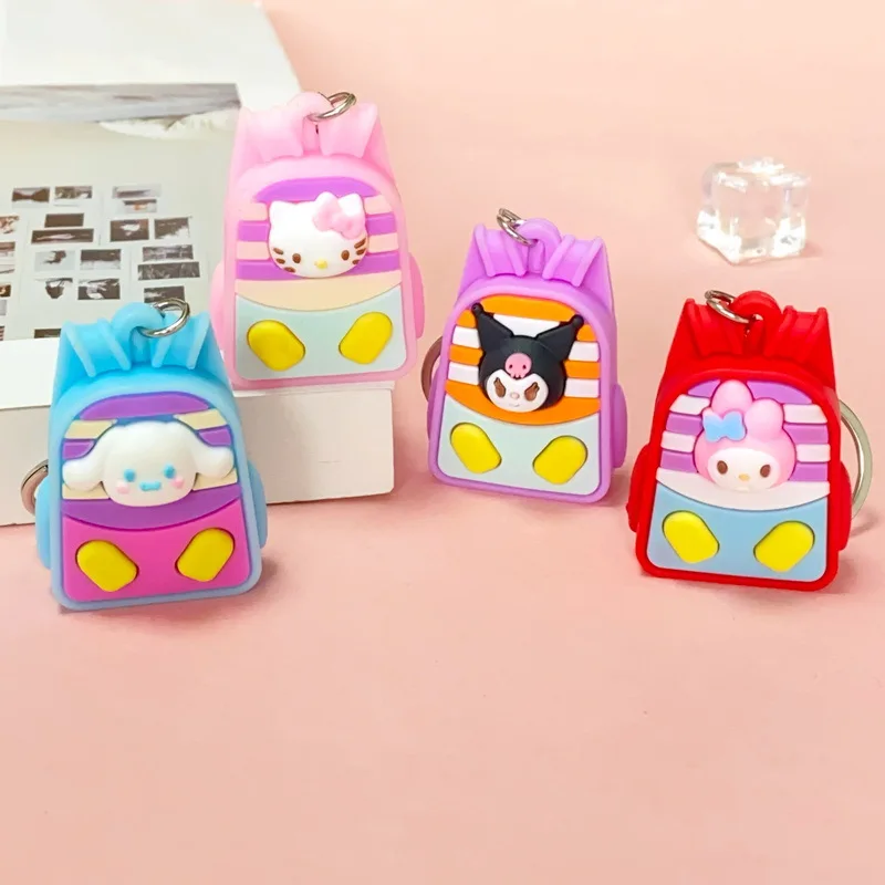 Sanrio Hello Kitty Keychain Pendant Kuromi My Melody Cinnamoroll Cute Cartoon Bookbag Doll Pendant Children Toys Friend Gifts
Sanrio Hello Kitty Keychain Pendant Kuromi My Melody Cinnamoroll Cute Cartoon Bookbag Doll Pendant Children Toys Friend Gifts