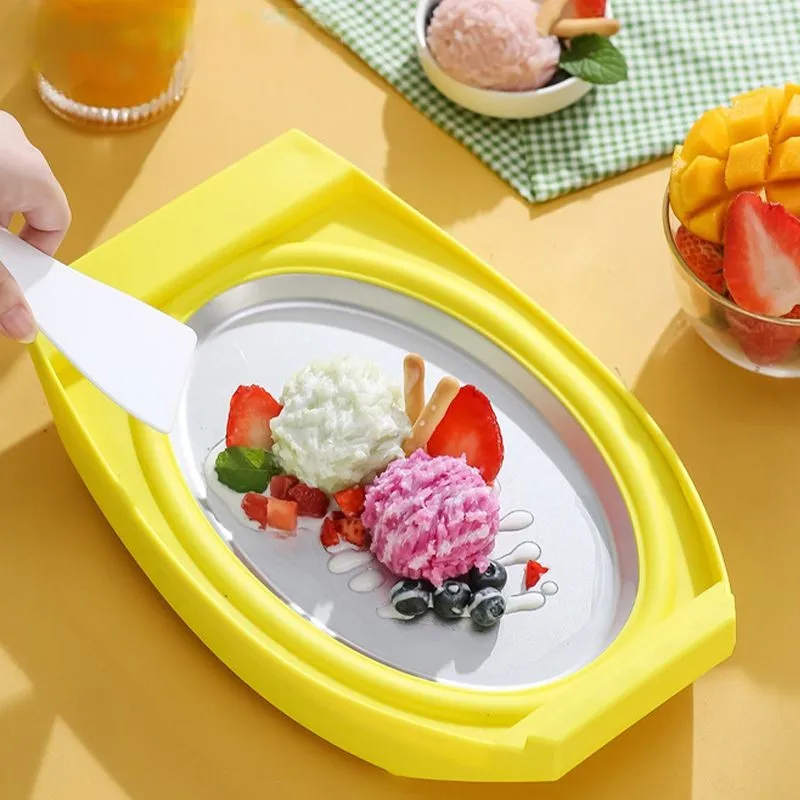 Ice Cream Maker Stir-fried yogurt machine Mini ice cream machine homemade fruit stir-fried ice machine mini stir-fried ice plate
Ice Cream Maker Stir-fried yogurt machine Mini ice cream machine homemade fruit stir-fried ice machine mini stir-fried ice plate