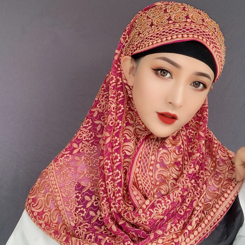 202310-yimani-004 ins dropshipping Silk lightweight breathable Malaysia Muslim gorgeous Lace flower Wedding Hijabs Cap women hat
202310-yimani-004 ins dropshipping Silk lightweight breathable Malaysia Muslim gorgeous Lace flower Wedding Hijabs Cap women hat