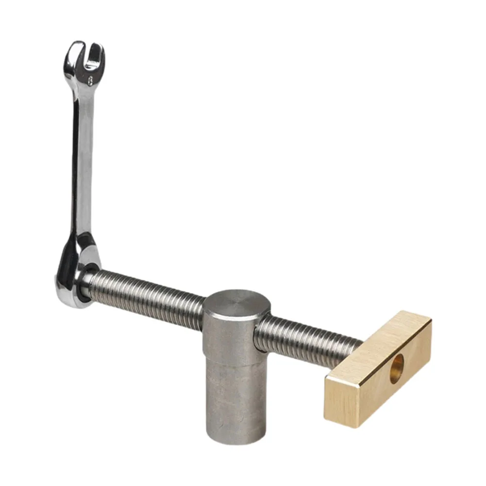 Adjustable Woodworking Holder Quick Clamping Tenon Stop High Clamping Force Stainless Steel and Brass Material
Adjustable Woodworking Holder Quick Clamping Tenon Stop High Clamping Force Stainless Steel and Brass Material