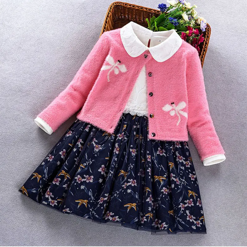 2023 Fashion Children Clothing Sets Autumn Winter Kids Girls Outfits Long sleeve cotton Coat +Printing Dress 2pcs Suits Costumes
2023 Fashion Children Clothing Sets Autumn Winter Kids Girls Outfits Long sleeve cotton Coat +Printing Dress 2pcs Suits Costumes