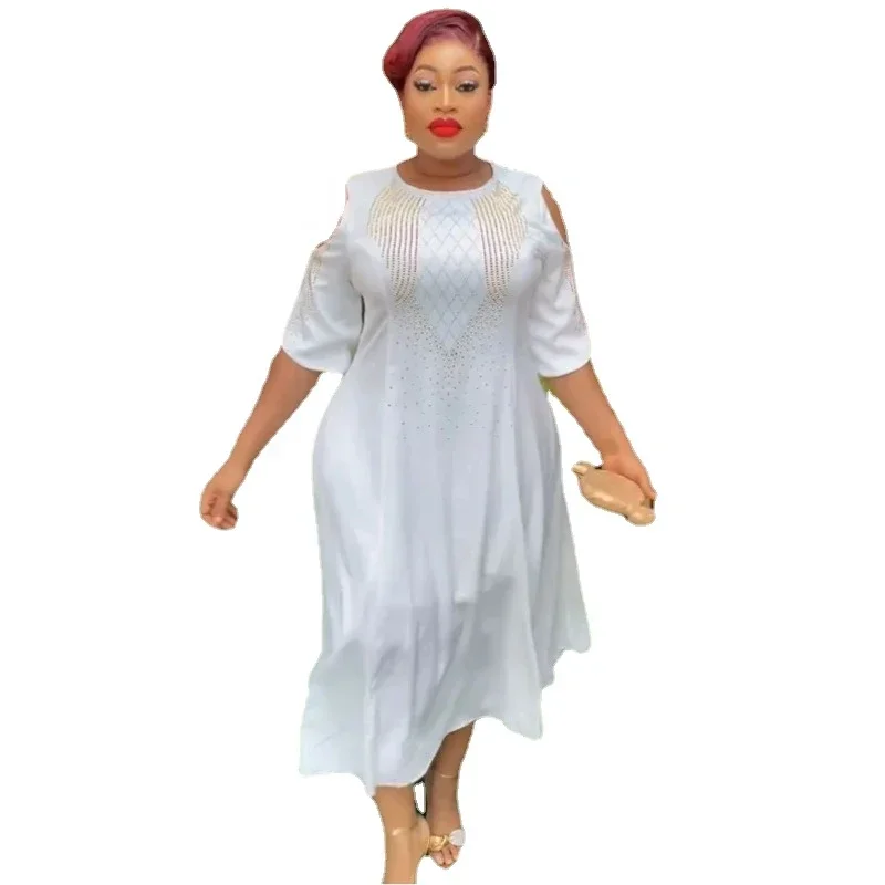 African Wedding Party Dresses for Women Spring Elegant African Half Sleeve O-neck Evening Long Dress Dashiki Africa Clothing 3XL
African Wedding Party Dresses for Women Spring Elegant African Half Sleeve O-neck Evening Long Dress Dashiki Africa Clothing 3XL