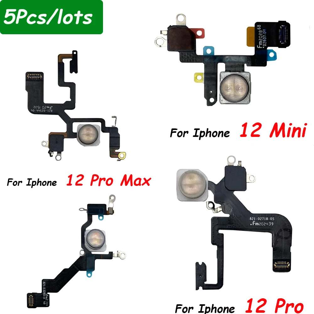 5Pcs,LED Flash Light Sensor Flex Cable Repair Parts For Iphone 12 13 Pro Max mini Proximity Distance Ambient
5Pcs,LED Flash Light Sensor Flex Cable Repair Parts For Iphone 12 13 Pro Max mini Proximity Distance Ambient