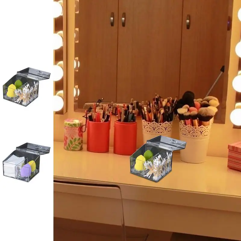 Makeup Sponge Holder Transparent Moderate Capacity Reusable Display Rack Protective Carrying Case For Travel Storage Accessories
Makeup Sponge Holder Transparent Moderate Capacity Reusable Display Rack Protective Carrying Case For Travel Storage Accessories