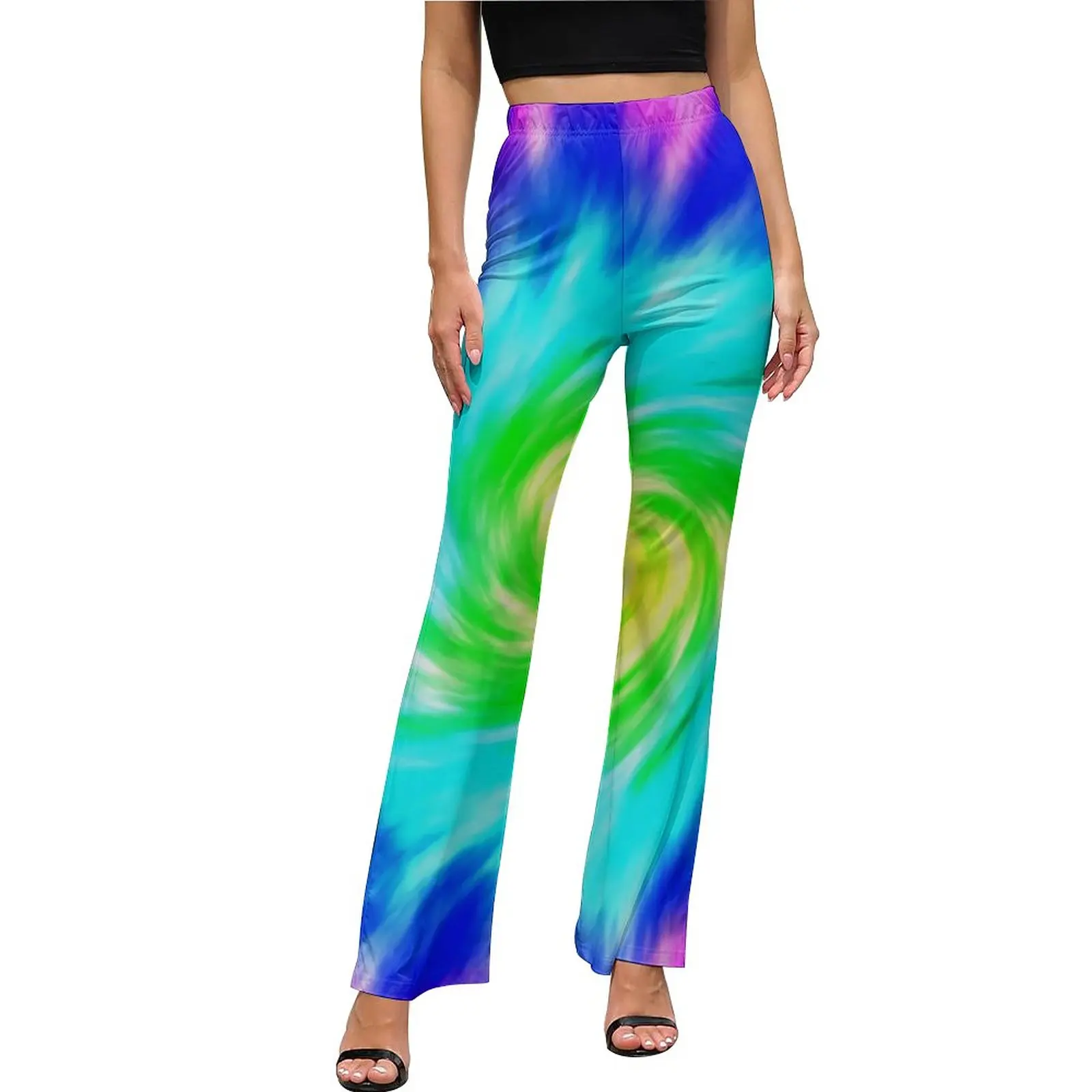 Tie Dye Spiral Casual Pants Woman Rainbow Print Slim Aesthetic Flare Pants Autumn Sexy Workout Custom Trousers
Tie Dye Spiral Casual Pants Woman Rainbow Print Slim Aesthetic Flare Pants Autumn Sexy Workout Custom Trousers