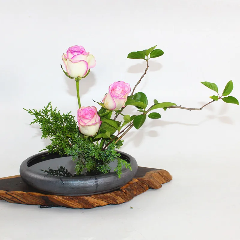 Flower Plate Handmade Ceramic Flowerware Flower Pot Fresh Flower Arrangement Tabletop Vase Chinese Traditional Vintage Flowerpot
Flower Plate Handmade Ceramic Flowerware Flower Pot Fresh Flower Arrangement Tabletop Vase Chinese Traditional Vintage Flowerpot