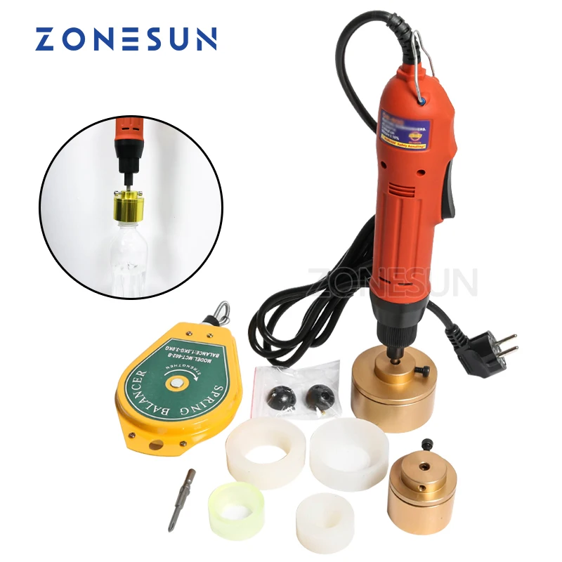 Улучшенная крышка ZONESUN автоматическая машина для выкручивания крышек