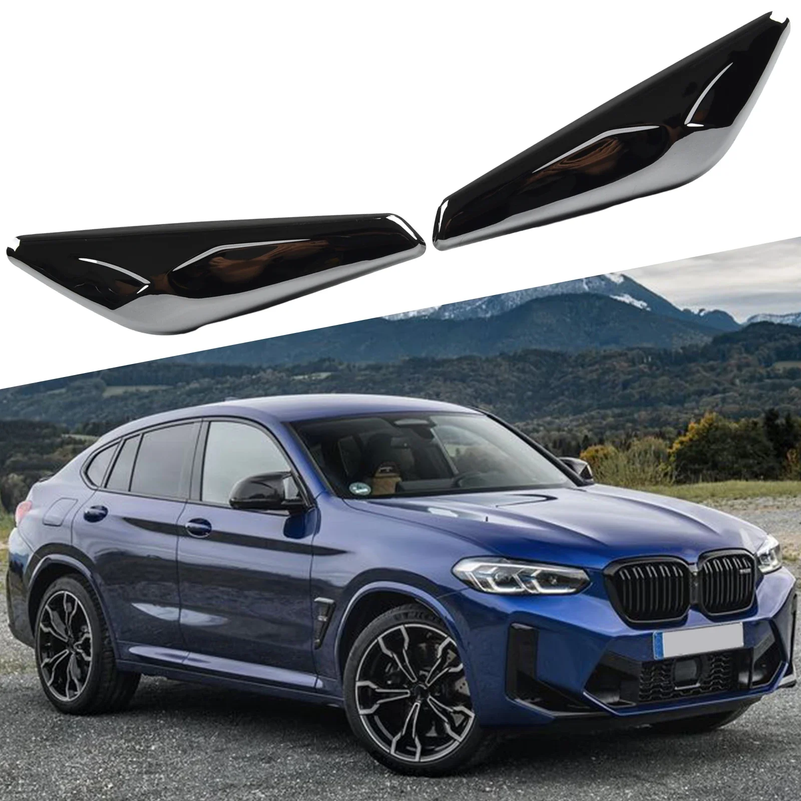 Переднее левое и правое крыло, хромированная отделка 51117338569 для BMW X3 F25 для X4 F26, замена
Переднее левое и правое крыло, хромированная отделка 51117338569 для BMW X3 F25 для X4 F26, замена