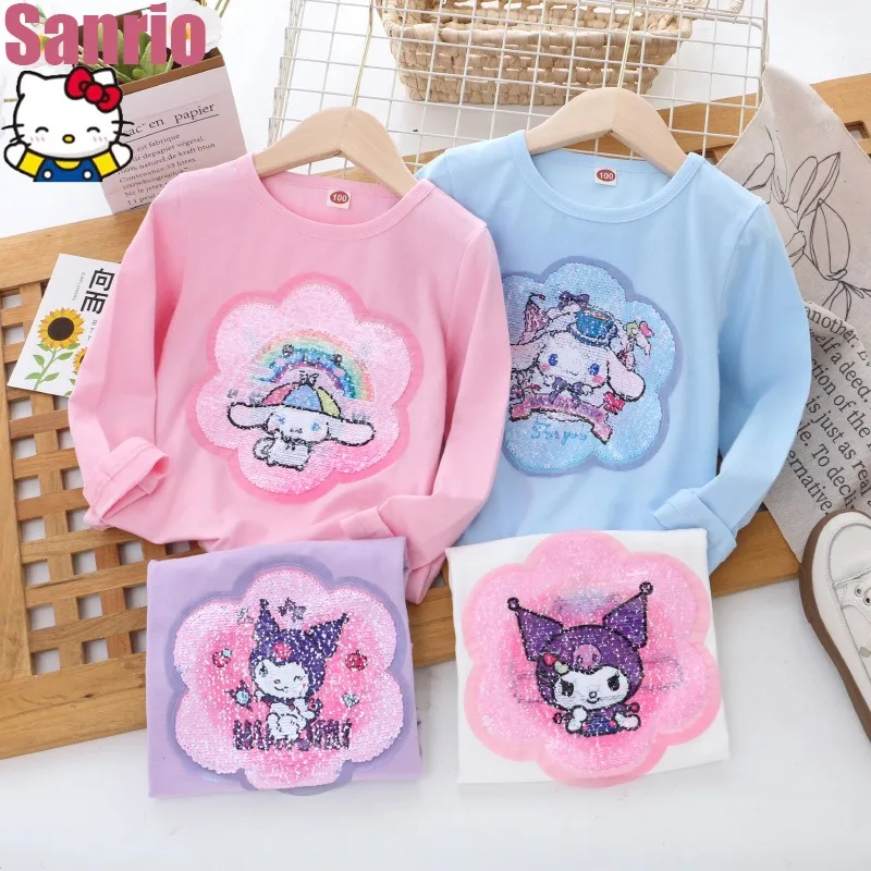 Kawaii Sanrio Cinnamoroll Kuromi Cartoon Children Sweater Girls Fall New Jacket Student Sports Cute Casual Fashion Long-sleeved
Kawaii Sanrio Cinnamoroll Kuromi Cartoon Children Sweater Girls Fall New Jacket Student Sports Cute Casual Fashion Long-sleeved