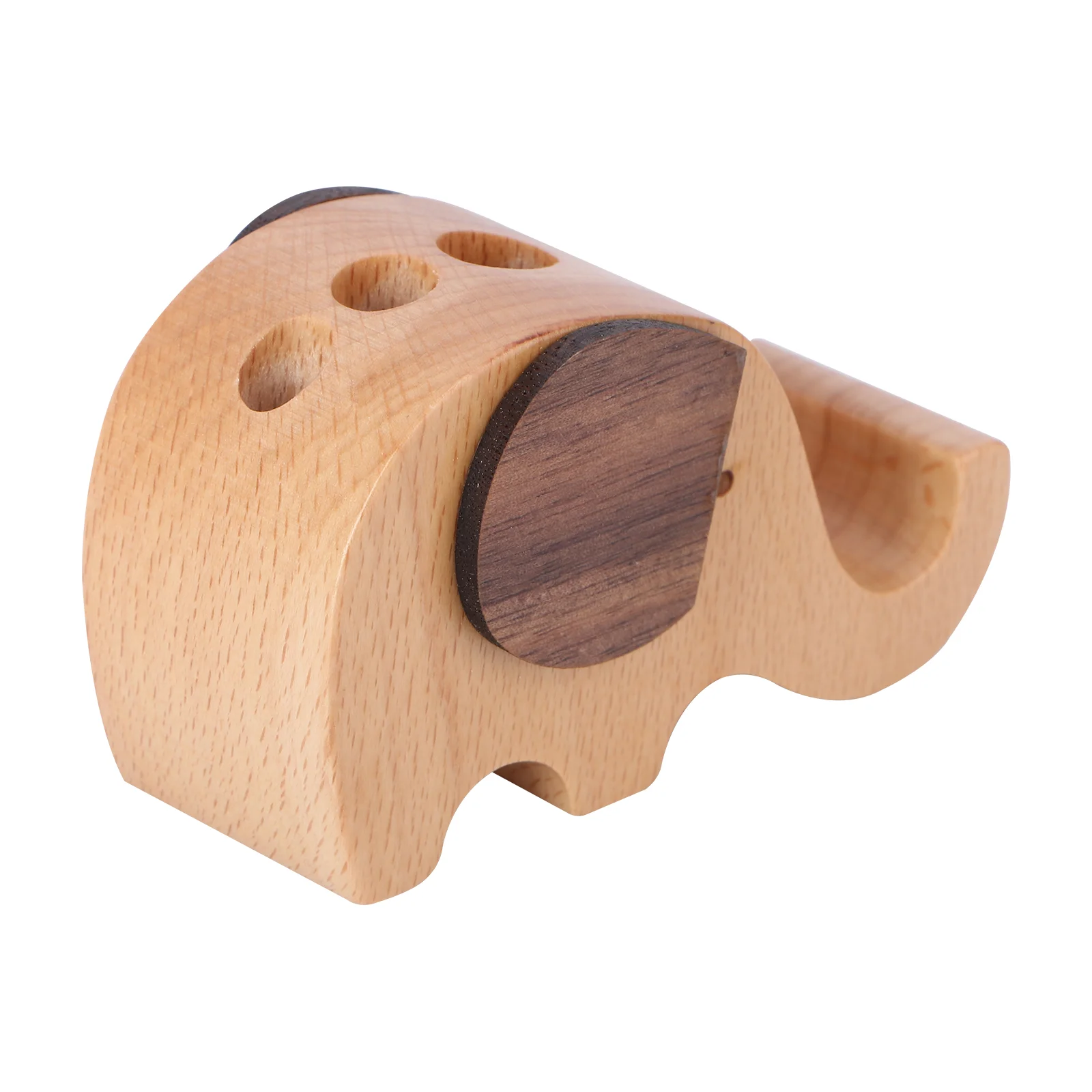 Pen Holder with Stand Wooden Elephant Shape Pen Storage Desk Organizer Decoration for Office Home Decorative
Pen Holder with Stand Wooden Elephant Shape Pen Storage Desk Organizer Decoration for Office Home Decorative