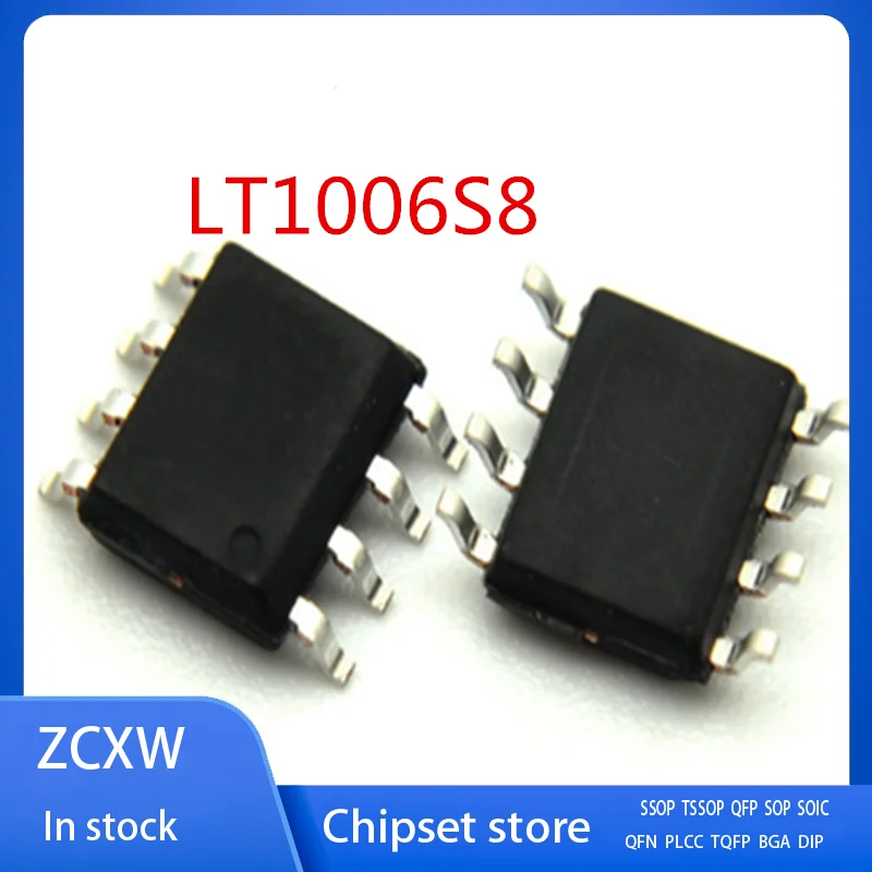 New 10Pcs/Lot LT1006S8 LT1006 LT1006CS8 SOP8
New 10Pcs/Lot LT1006S8 LT1006 LT1006CS8 SOP8