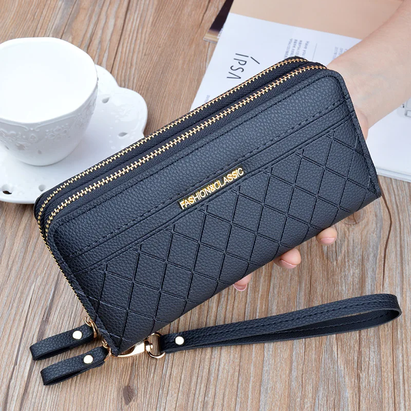 MONNET CAUTHY New Arrival Long Wallets Large Capacity Multi-card Slot Two Zipper Purse Solid Color Red Green Purple Black Wallet
MONNET CAUTHY New Arrival Long Wallets Large Capacity Multi-card Slot Two Zipper Purse Solid Color Red Green Purple Black Wallet