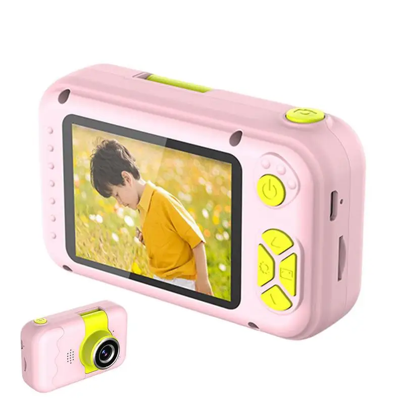 

Детская камера 1080p цифровые видеокамеры для малышей 2,4 дюйма Цифровая Экшн-камера для детей рождественские подарки на день рождения для девочек