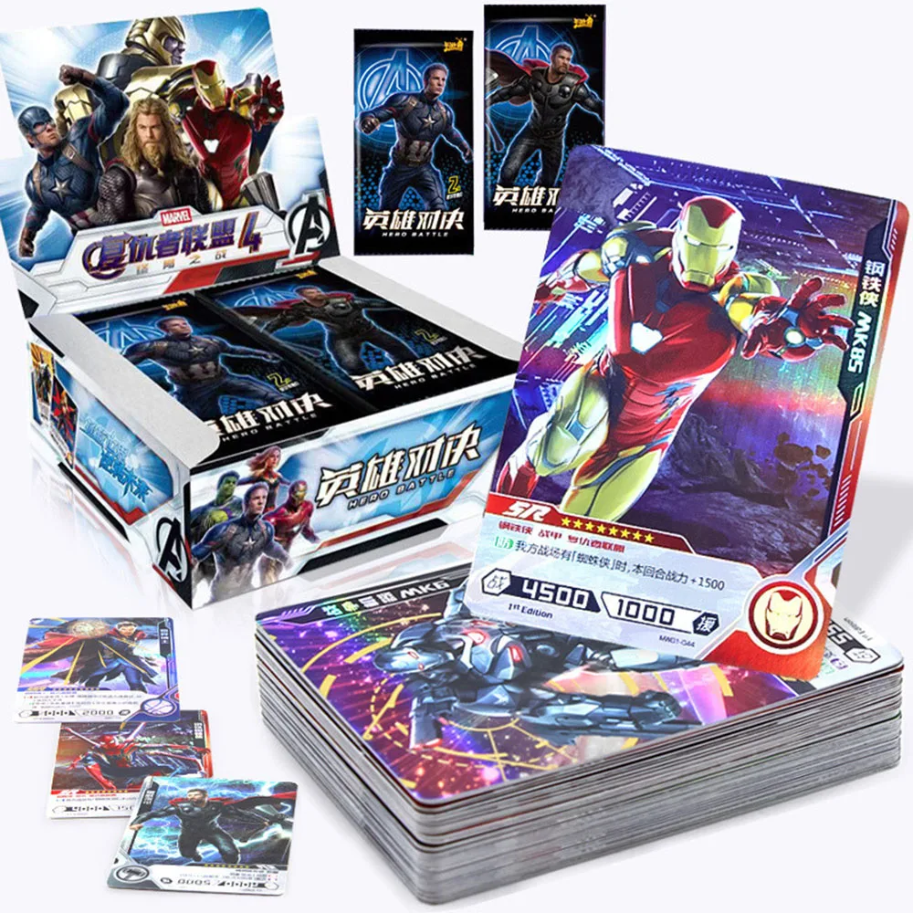Marvel Super Hero Anime Figure Game Collect Card The Avengers Iron Man SSR SGR Role Cards Bronzing Flash Collect Toys Card
Marvel Super Hero Anime Figure Game Collect Card The Avengers Iron Man SSR SGR Role Cards Bronzing Flash Collect Toys Card