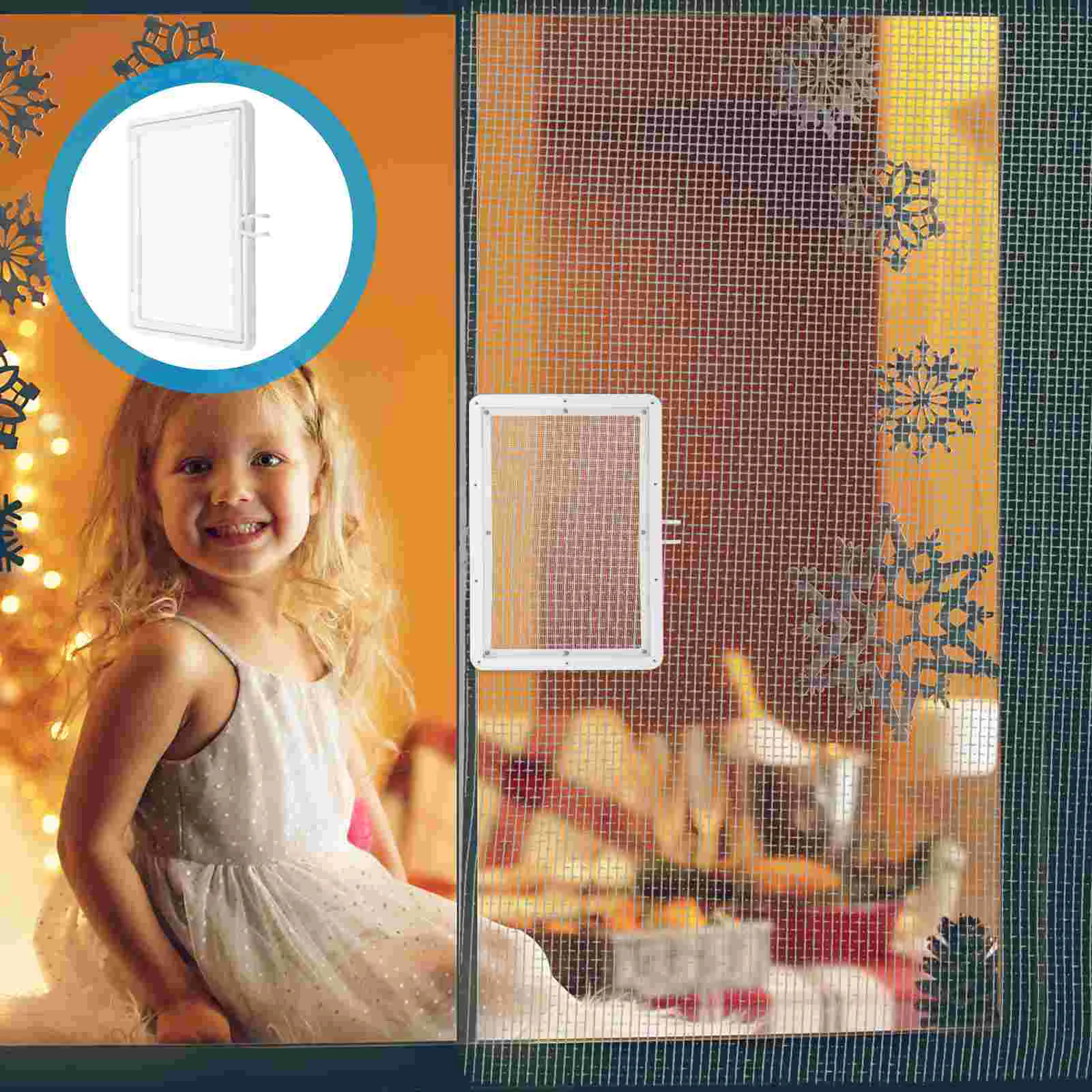 Window Screen Door Blind Mesh Replacement Small Opening Outward Plastic Replaceable
Window Screen Door Blind Mesh Replacement Small Opening Outward Plastic Replaceable