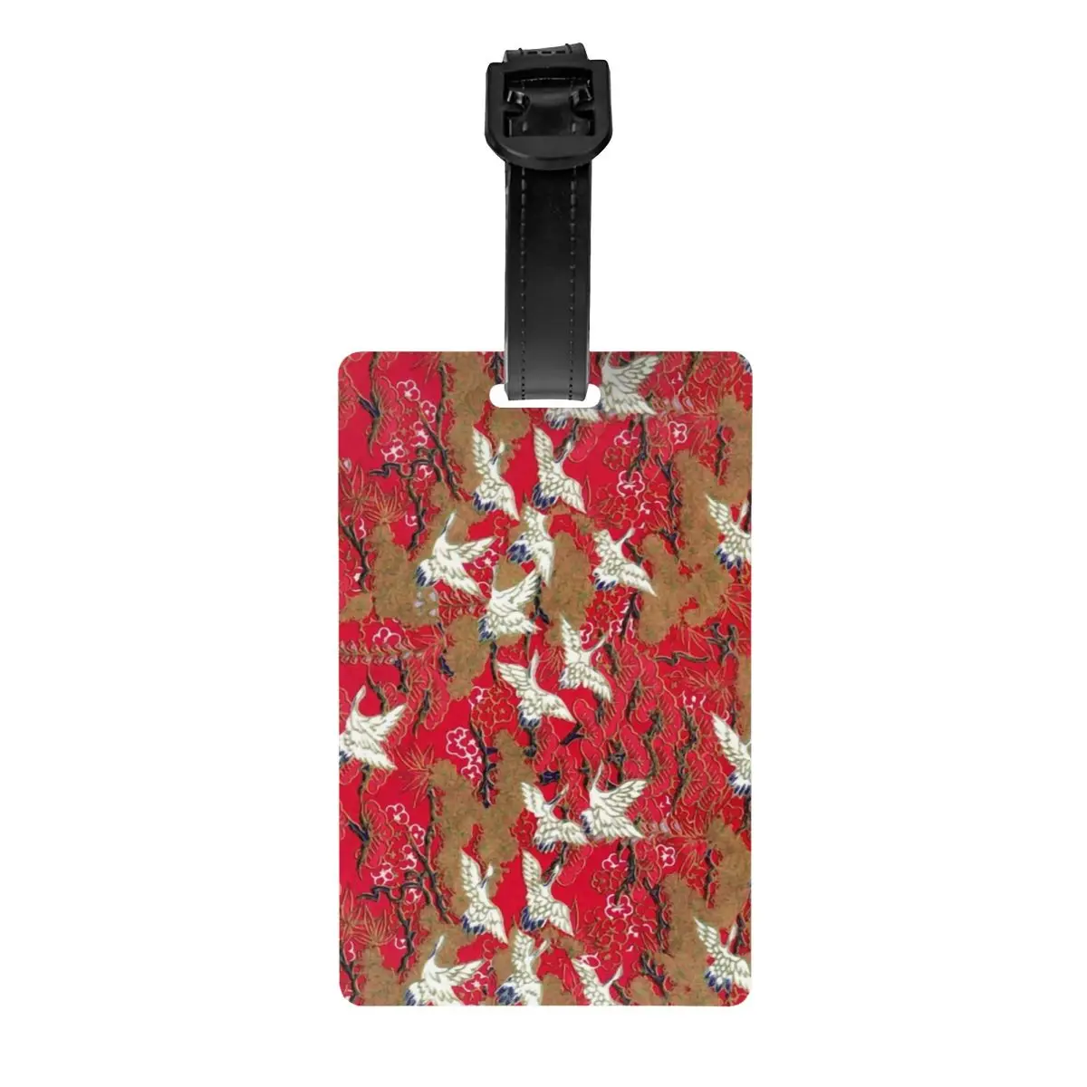 Custom Japanese Flying Cranes And Spring Flowers Luggage Tag Protection Floral Bird Baggage Tags Travel Bag Labels Suitcase
Custom Japanese Flying Cranes And Spring Flowers Luggage Tag Protection Floral Bird Baggage Tags Travel Bag Labels Suitcase