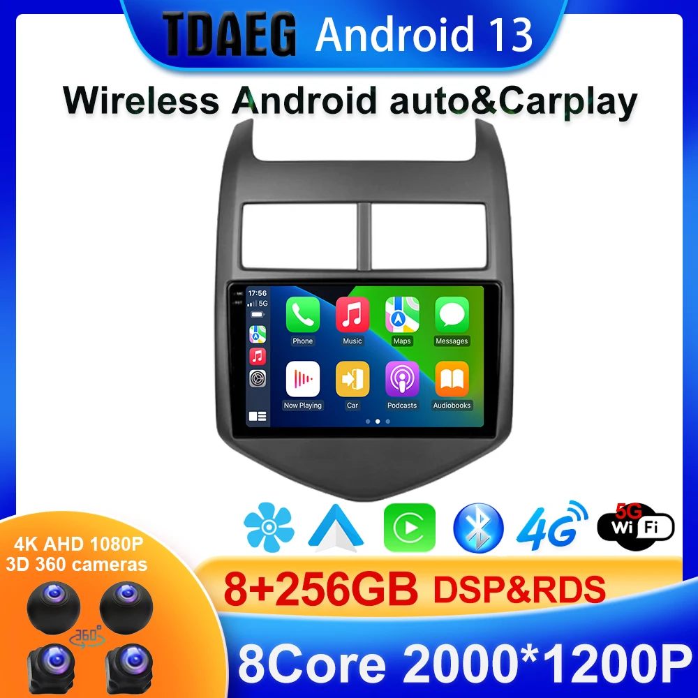 2K 8+256G For Chevrolet Aveo 2 2011 - 2015 Car Radio Multimedia Video Player Navigation GPS Android 13.0 No 2din 2 din dvd
2K 8+256G For Chevrolet Aveo 2 2011 - 2015 Car Radio Multimedia Video Player Navigation GPS Android 13.0 No 2din 2 din dvd