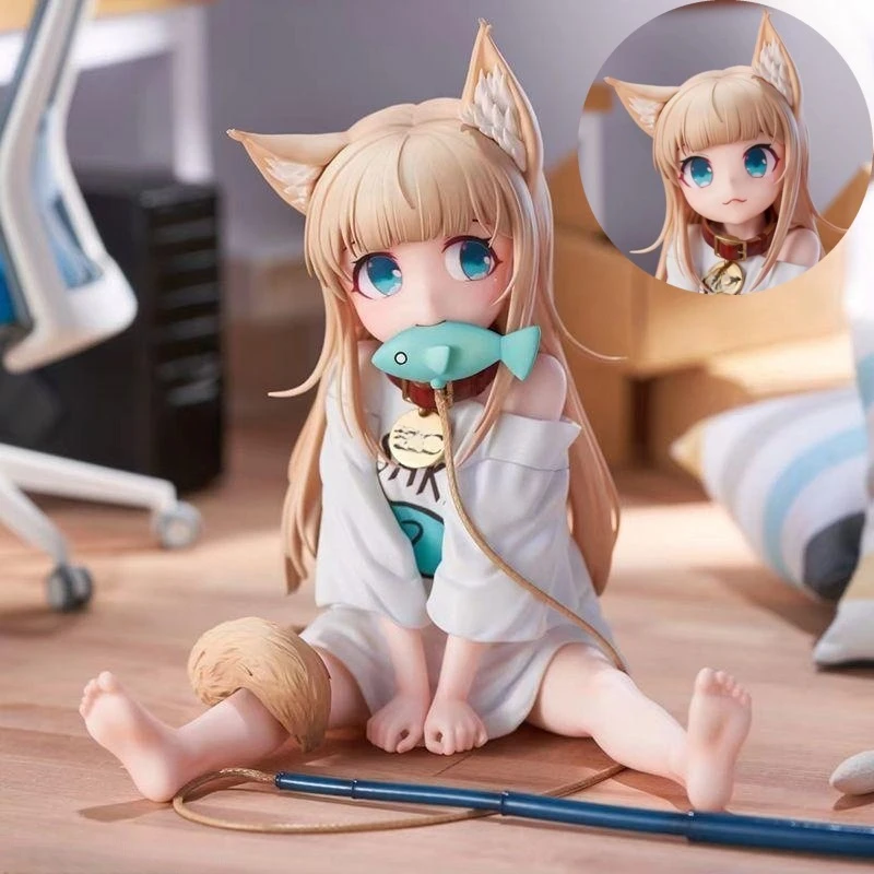 Anime Peripheral Handmade Cat Sitting Posture Eating Fish My Cat Is A Cute Girl Beautiful Model Handicraft Ornament Toys Gift
Anime Peripheral Handmade Cat Sitting Posture Eating Fish My Cat Is A Cute Girl Beautiful Model Handicraft Ornament Toys Gift