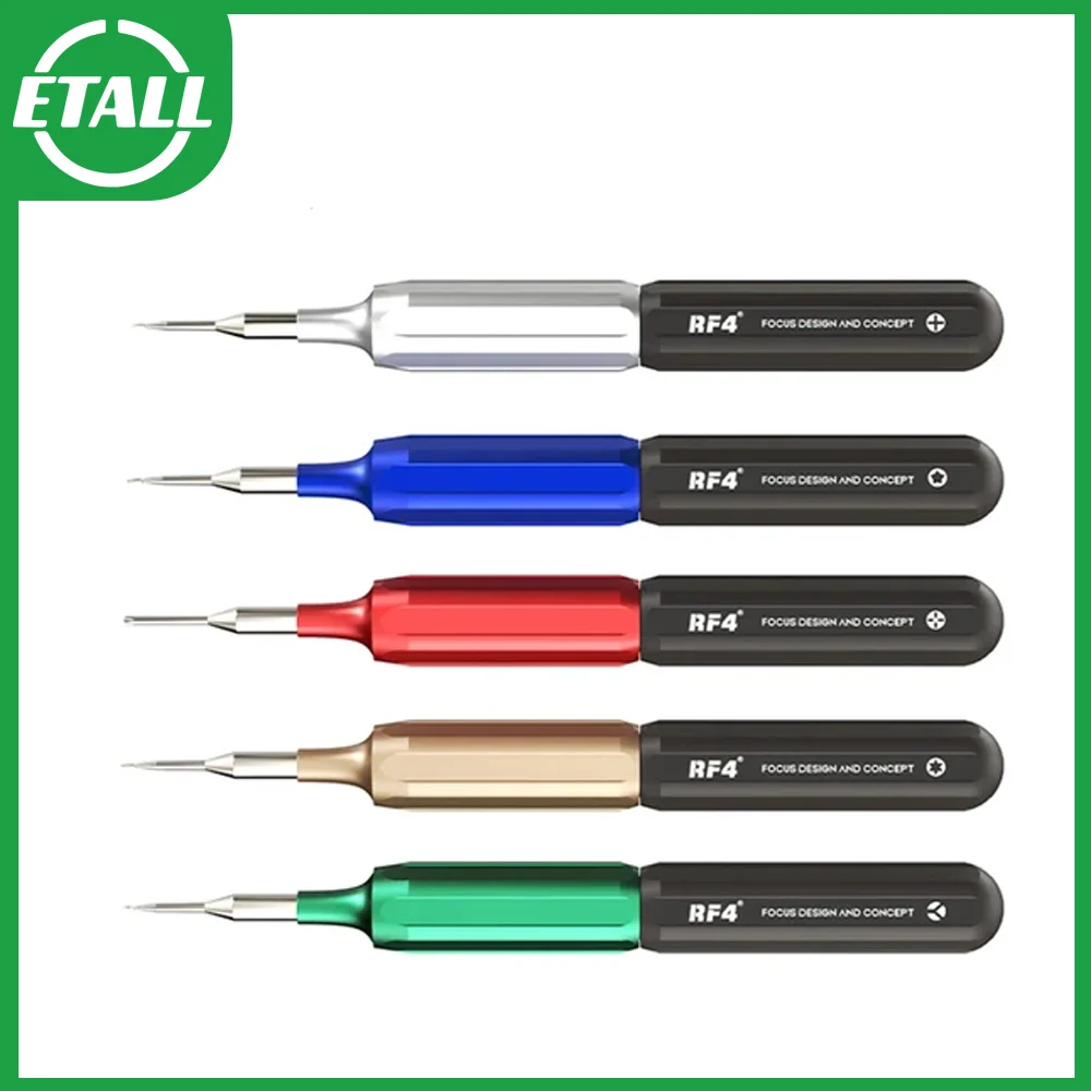 RF4 RF-SD10 Superhard S2 Steel Magnetic Precision Screwdriver Kit For iPhone/Android Mobile Phone Disassemble Repair
RF4 RF-SD10 Superhard S2 Steel Magnetic Precision Screwdriver Kit For iPhone/Android Mobile Phone Disassemble Repair