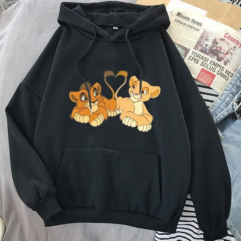 Funny Lion King Simba Cute Jacket Women Winter Cute White Black Women's Oversize Sweater Unisex Man Hoodie Tracksuit Pullovers
Funny Lion King Simba Cute Jacket Women Winter Cute White Black Women's Oversize Sweater Unisex Man Hoodie Tracksuit Pullovers
