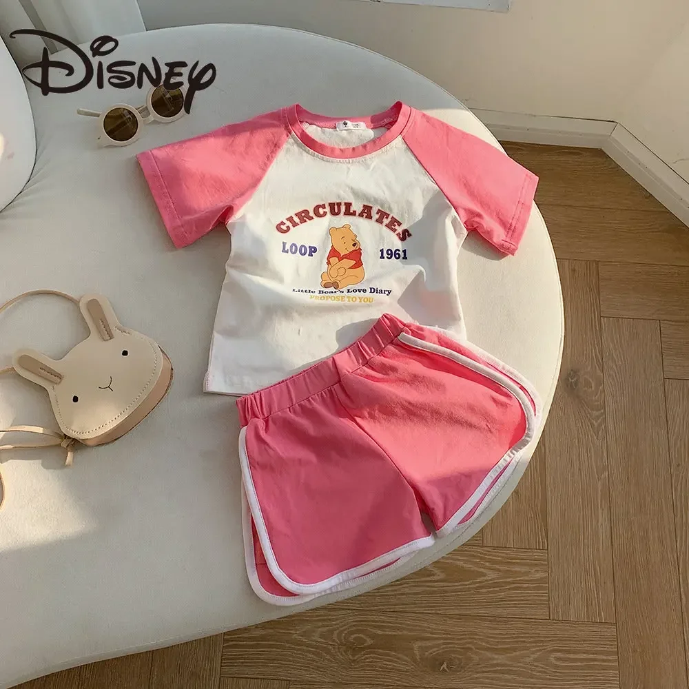 Summer Disney Cartoon Children's Cotton Short Sleeve Suit In Small Children Half Sleeve Shorts Boys And Girls Summer Sports Sets
Summer Disney Cartoon Children's Cotton Short Sleeve Suit In Small Children Half Sleeve Shorts Boys And Girls Summer Sports Sets