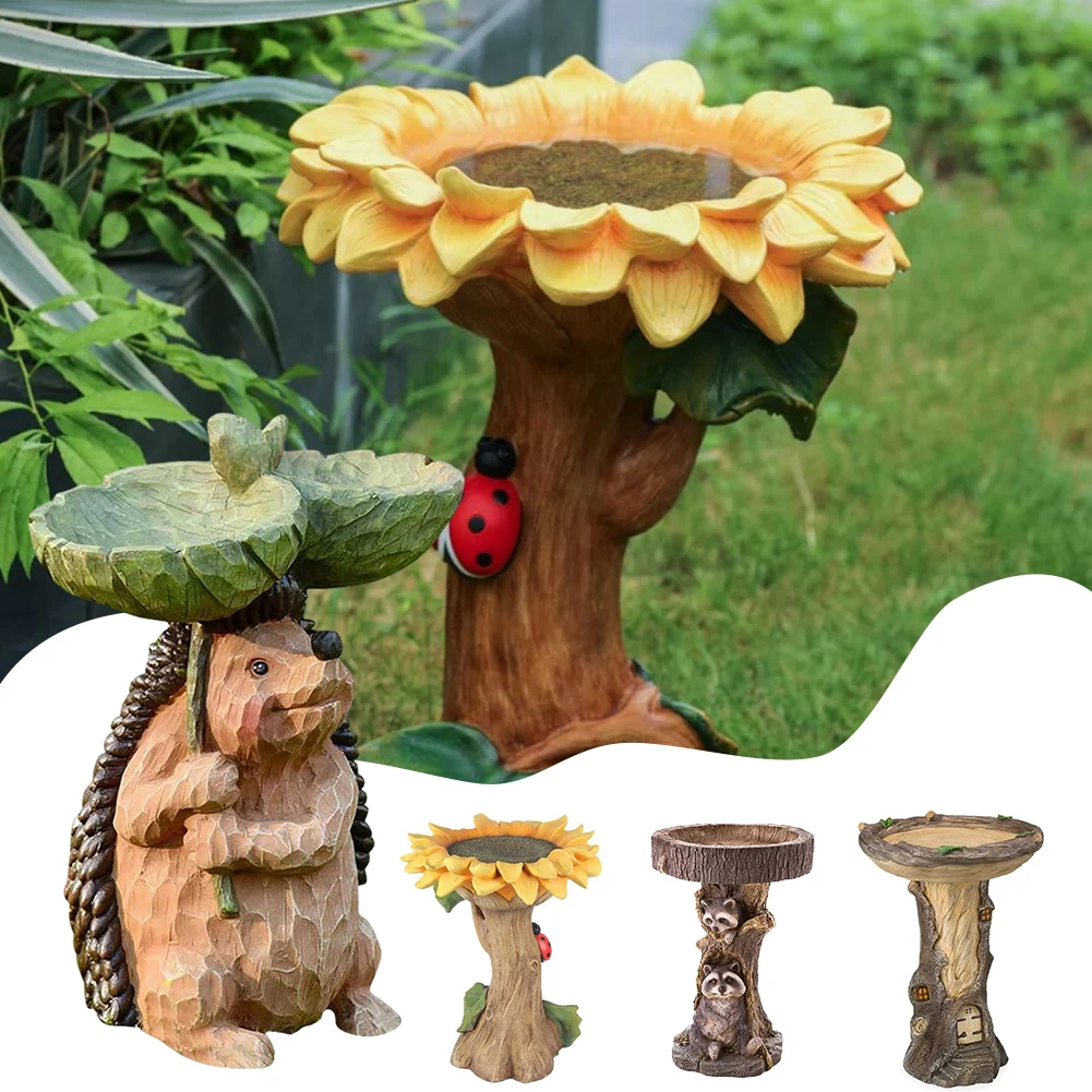 1pc Resin Bird Feeder Antique Animals Statue Birdbath Garden Yard Decor Outdoor Indoor Ornaments Birds Feeding Tool
1pc Resin Bird Feeder Antique Animals Statue Birdbath Garden Yard Decor Outdoor Indoor Ornaments Birds Feeding Tool
