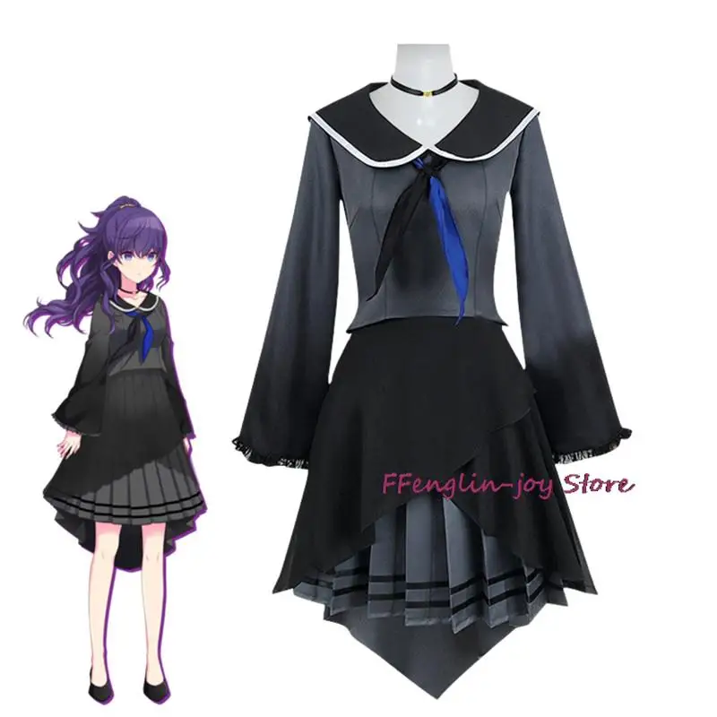 

Asahina Mafuyu Cosplay Project Sekai Colorful Stage Feat Women Costume Sailor JK Uniform Nightcord At 25 Full Costume Wig