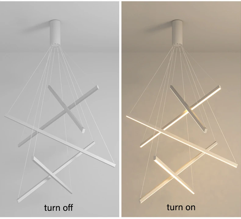 Mod Finn Staircase Chandelier