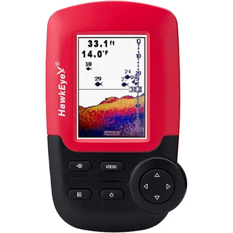 HawkEye Fishtrax 1C Fish Finder with HD Color Virtuview Display, Black/Red, 2" H x 1.6" W Screen Size
HawkEye Fishtrax 1C Fish Finder with HD Color Virtuview Display, Black/Red, 2" H x 1.6" W Screen Size