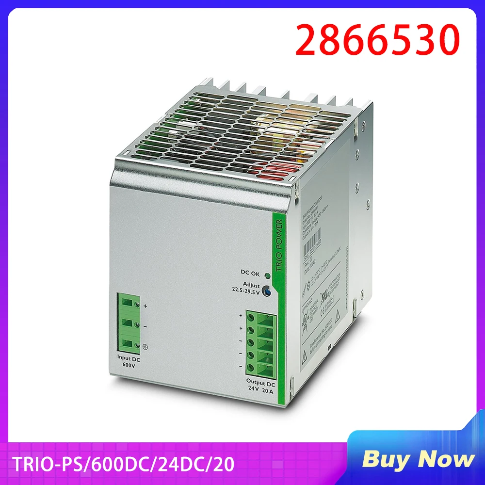 

For Phoenix Power Supply TRIO-PS/600DC/24DC/20 2866530