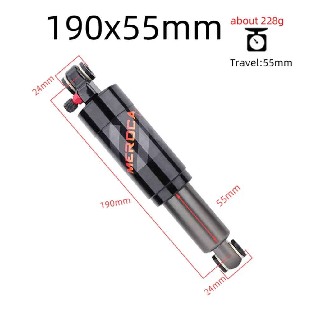 Brand New Durable Shock Lockout Air Rear Shock Absorber 100PSI 125/150/165/190/200mm Aluminum Alloy Black Shock Absorbers
Brand New Durable Shock Lockout Air Rear Shock Absorber 100PSI 125/150/165/190/200mm Aluminum Alloy Black Shock Absorbers
