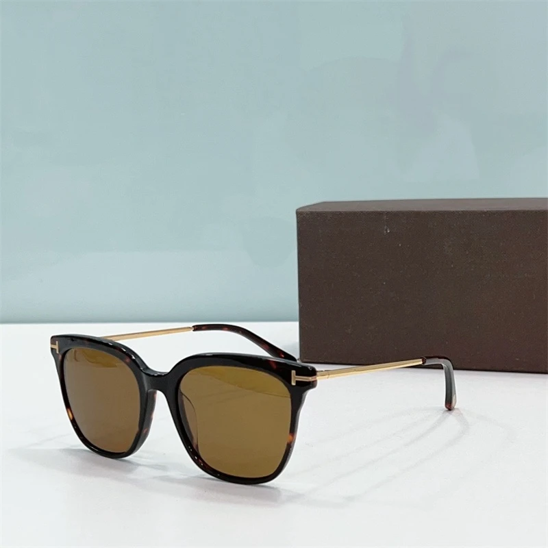 

2024 popular sunglasses Tom Brand FT1122 Acetate Square Women Fashion Glasses For Sun WIth Original Case