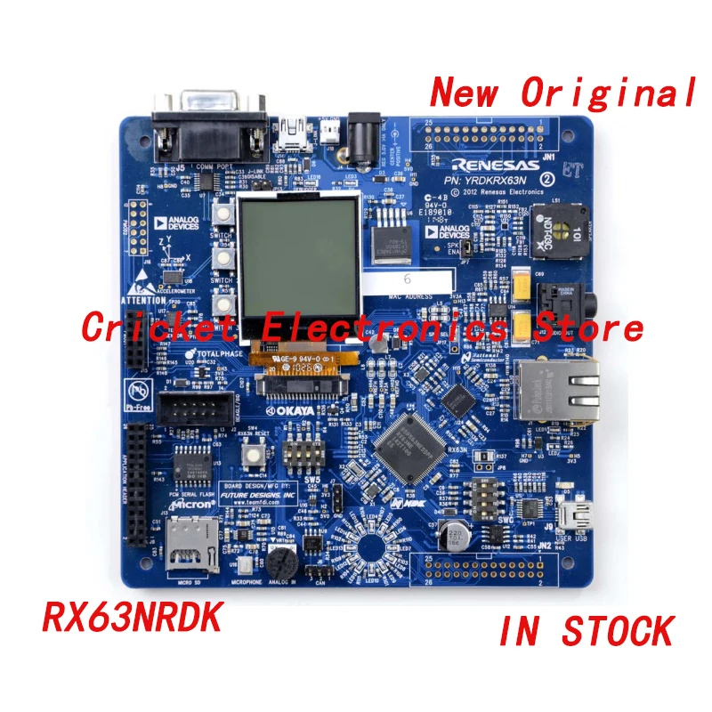 Макетная плата RX63NRDK RX63N MCU на плате SEGGER J-Link JTAG отладчик 32K байт ROM on-chip SRAM
Макетная плата RX63NRDK RX63N MCU на плате SEGGER J-Link JTAG отладчик 32K байт ROM on-chip SRAM