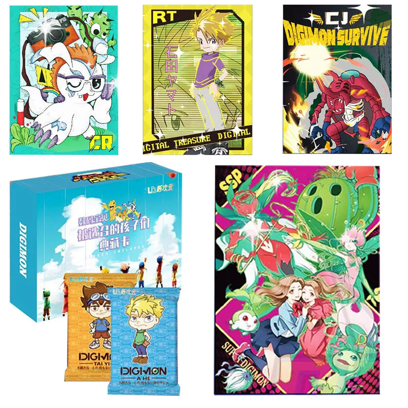 Hot Japanese Anime Digimon Adventure Card Box Agumon Action Figures Hobbies Games Collections Rare Cards TCG For Child Gift Toys
Hot Japanese Anime Digimon Adventure Card Box Agumon Action Figures Hobbies Games Collections Rare Cards TCG For Child Gift Toys