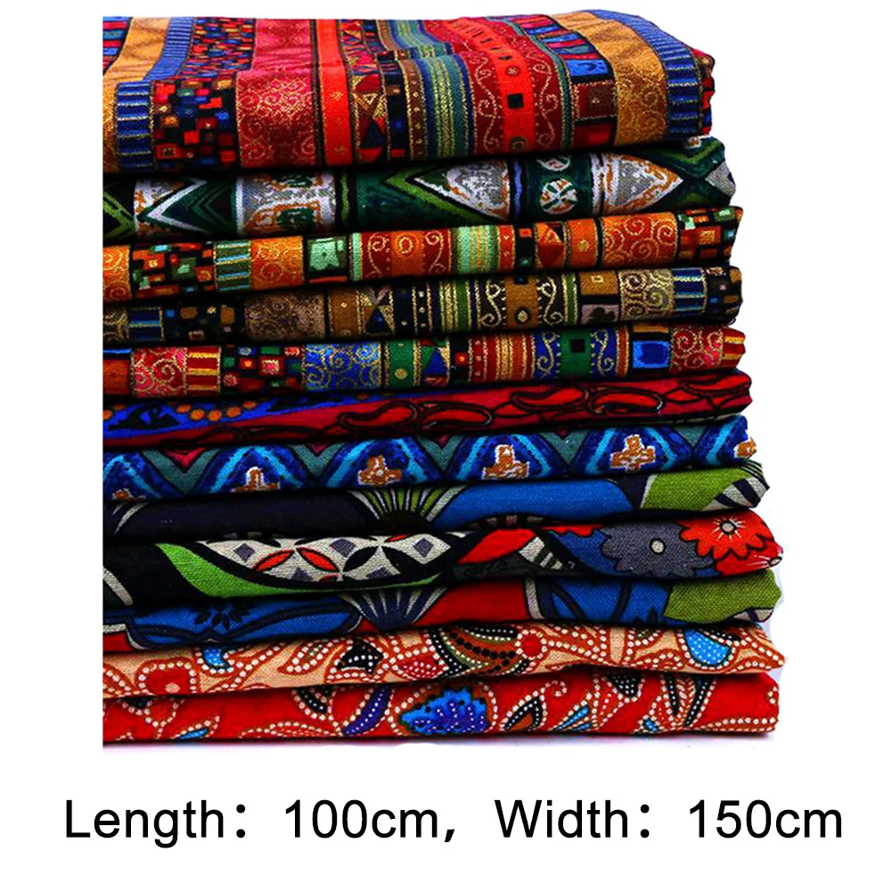 

High Quality Textiles Beautiful Characteristic Print Sewing Fabric Textile Fabric Cotton Fabric Decorative Fabric