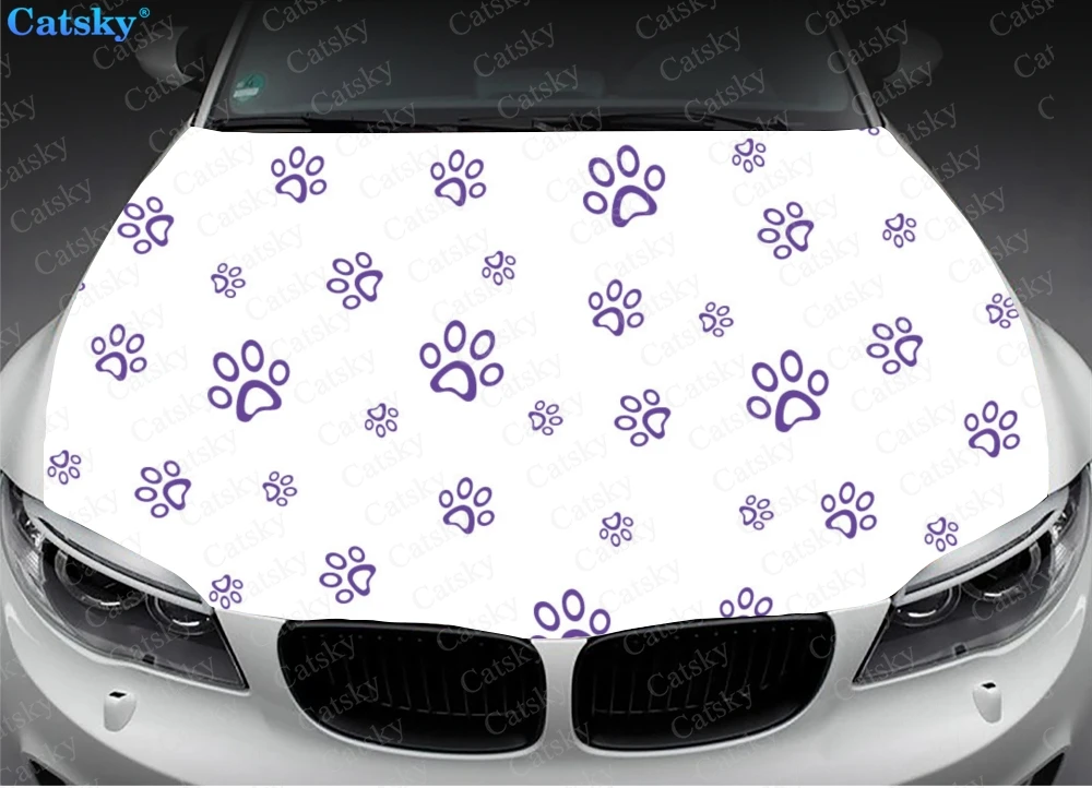 

Car hood wrap lion decal, bonnet vinyl sticker, full color graphic decal, CUSTOM made to Fit Any Car