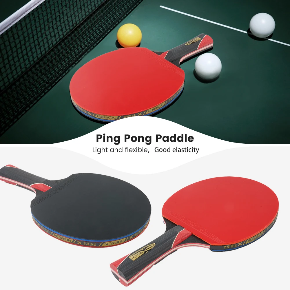 Single Professional Tennis Table Racket Short/Long Handle Carbon Blade Rubber With Double Face Ping Pong Racket With Racket Case
Single Professional Tennis Table Racket Short/Long Handle Carbon Blade Rubber With Double Face Ping Pong Racket With Racket Case